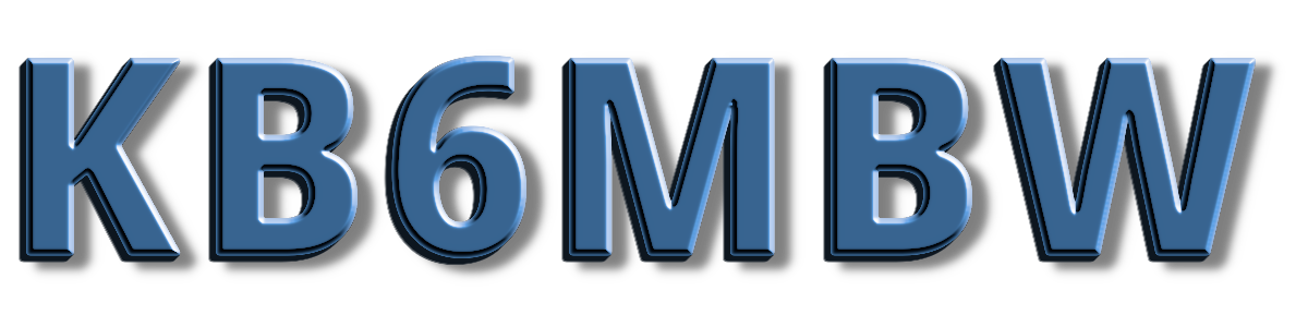 KB6MBW 3D Logo